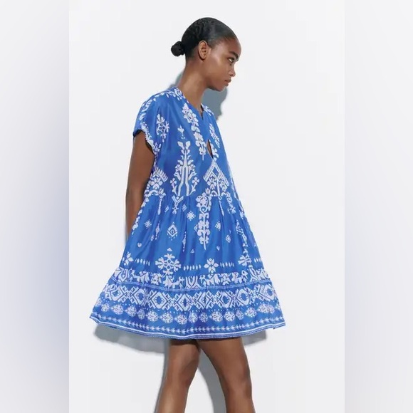 ZARA Mini dress 💙 - Picture 3 of 7